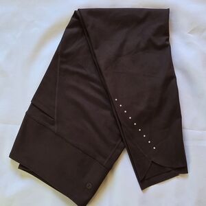 Danskin Xxl Gym Curvy Cropped Leggings Pants Brown W/Pockets
